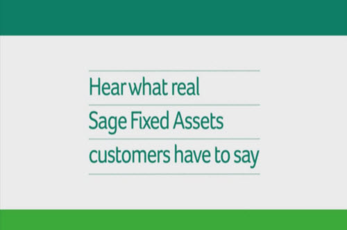 Sage Fixed Asset Videos